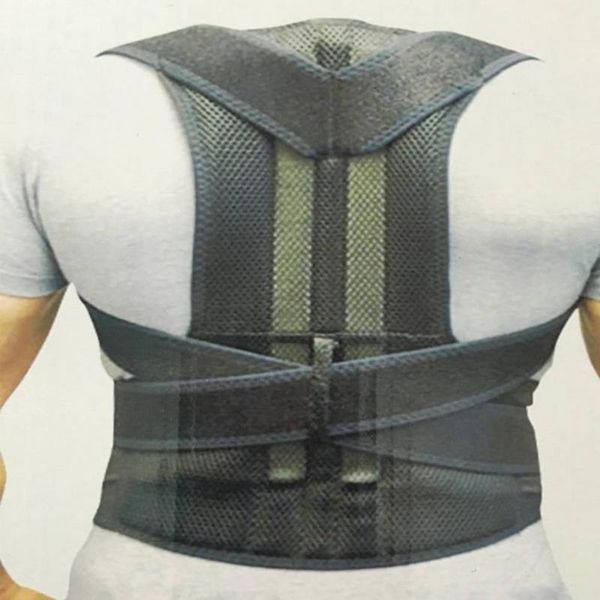 back support practical belt pain relief help long lasting sturdy adjustable brace clavicle, Black;blue
back support practical belt pain relief help long lasting sturdy adjustable brace clavicle, Black;blue