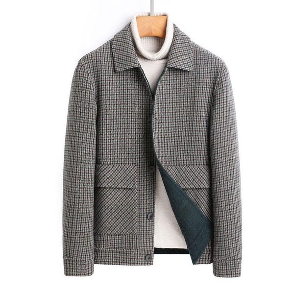 men's wool & blends men coats mens coat clothing winter 2021autumn and youth fashion jacket, Black
men's wool & blends men coats mens coat clothing winter 2021autumn and youth fashion jacket, Black