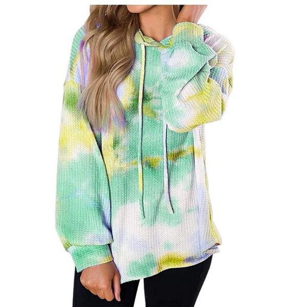 women's hoodies & sweatshirts women tie dye printed long sleeve drawstring pullover (s-xxl), Black
women's hoodies & sweatshirts women tie dye printed long sleeve drawstring pullover (s-xxl), Black