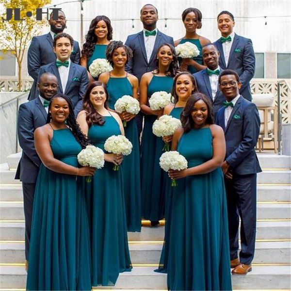 party dresses elegant african teal 2021 prom gown evening long chiffon side slit formal dress, White;black
party dresses elegant african teal 2021 prom gown evening long chiffon side slit formal dress, White;black