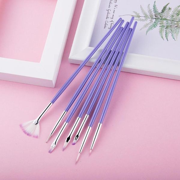 nail brushes 7pcs/set set for manicure art tools pens engraving gel diy fan-shaped point varnishes drill brus g9u5, Yellow
nail brushes 7pcs/set set for manicure art tools pens engraving gel diy fan-shaped point varnishes drill brus g9u5, Yellow