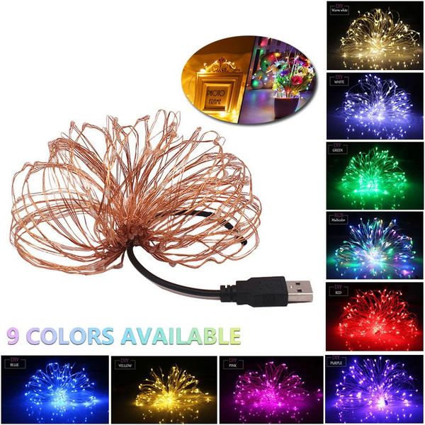 strings 2m 5m 10m copper wire led string lights firecracker fairy garland light for christmas window wedding party usb operated
strings 2m 5m 10m copper wire led string lights firecracker fairy garland light for christmas window wedding party usb operated