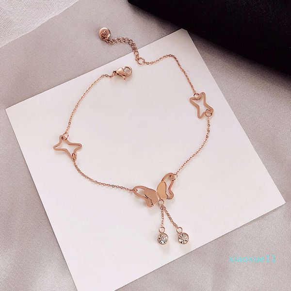 copper coin bell plated with 18k rose anklet women's color gold titanium steel korean jewelry gift, Red;blue
copper coin bell plated with 18k rose anklet women's color gold titanium steel korean jewelry gift, Red;blue