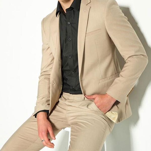 men's suits & blazers elegent business khaki men wedding slim fit groom tuxedo costume homme tailored male blazer terno masculino, White;black
men's suits & blazers elegent business khaki men wedding slim fit groom tuxedo costume homme tailored male blazer terno masculino, White;black