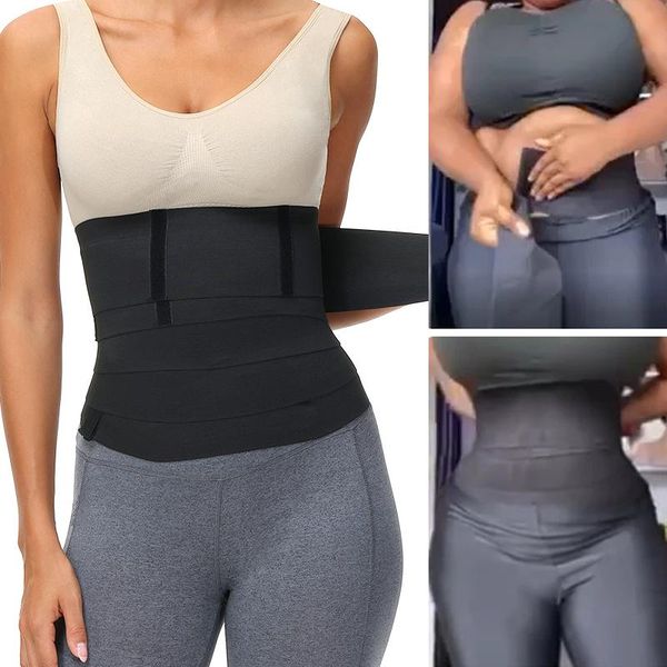 waist support snatch me up bandage wrap lumbar belt body pluse size trainer trimmer corset stretch bands braces, Black;gray
waist support snatch me up bandage wrap lumbar belt body pluse size trainer trimmer corset stretch bands braces, Black;gray