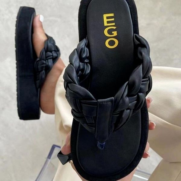 sandals women's 2021 summer style thick-soled slope with flip-flops outdoor open-toed comfortable casual beach shoes women, Black
sandals women's 2021 summer style thick-soled slope with flip-flops outdoor open-toed comfortable casual beach shoes women, Black