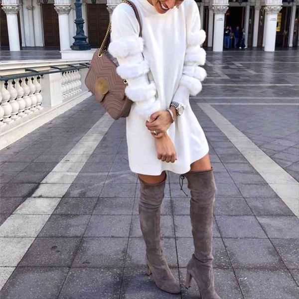 winter knitted pullovers female for women sweaters long sleeve loose big size thick warm jumper clothes, White;black
winter knitted pullovers female for women sweaters long sleeve loose big size thick warm jumper clothes, White;black