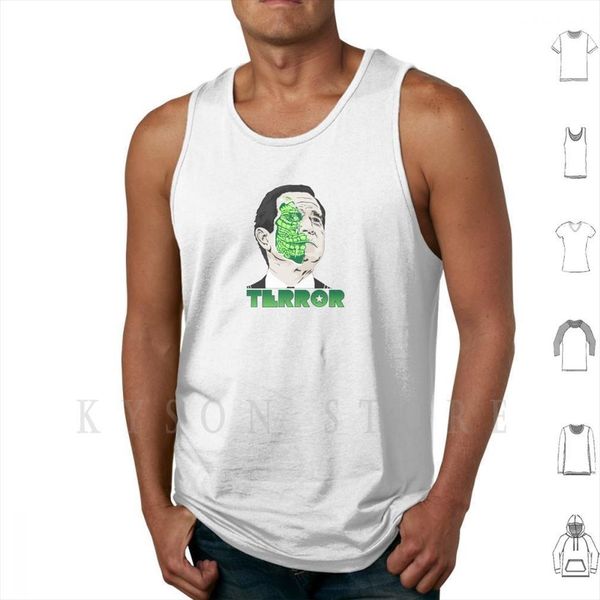the president of terror tank vest sleeveless 11 9 bush cintrao cool reptilian terrorism war, White;black
the president of terror tank vest sleeveless 11 9 bush cintrao cool reptilian terrorism war, White;black