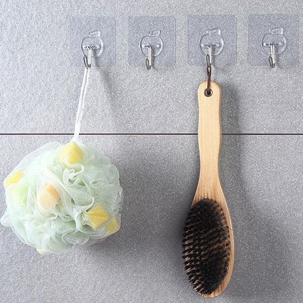hooks & rails 1piece transparent apple seamless hook stainless steel kitchen bathroom waterproof storage
hooks & rails 1piece transparent apple seamless hook stainless steel kitchen bathroom waterproof storage