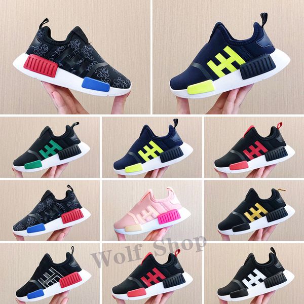girls toddler boys casual shoes originals nmd 360 kids childrens running size 22-35, Black
girls toddler boys casual shoes originals nmd 360 kids childrens running size 22-35, Black