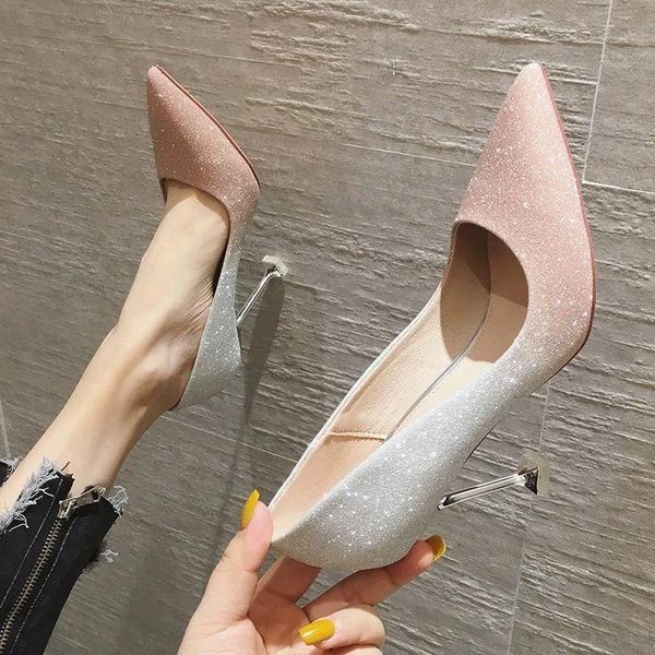 dress shoes high heels women 2021 french girl stiletto bridesmaid fairy wedding pointed, Black
dress shoes high heels women 2021 french girl stiletto bridesmaid fairy wedding pointed, Black
