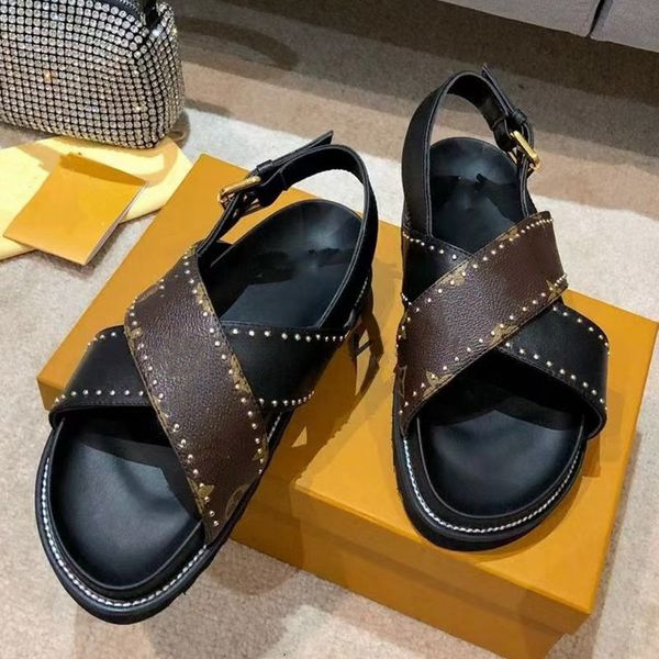 official website 70% off outlet new print sandals genuine leather back strap flat casual luxury brand designer shoes for women sale, Black
official website 70% off outlet new print sandals genuine leather back strap flat casual luxury brand designer shoes for women sale, Black