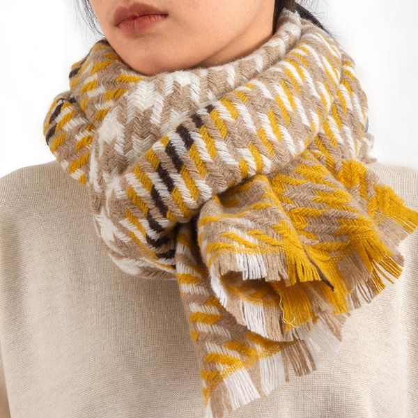 scarves 2021 autumn and winter plaid imitation cashmere scarf european american style ladies shawl warm long houndstooth letter scar, Blue;gray
scarves 2021 autumn and winter plaid imitation cashmere scarf european american style ladies shawl warm long houndstooth letter scar, Blue;gray
