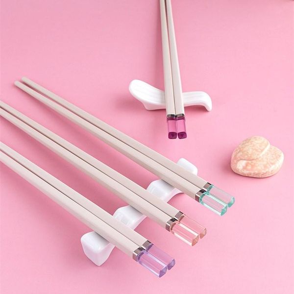 chopsticks 1pair creative mildew proof 24cm candy-colored amber fiber anti-slip japanese moisture-proof sushi sticks
chopsticks 1pair creative mildew proof 24cm candy-colored amber fiber anti-slip japanese moisture-proof sushi sticks