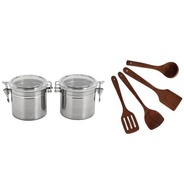 dinnerware sets airtight canisters for the kitchen stainless steel & wooden spoons cooking utensil
dinnerware sets airtight canisters for the kitchen stainless steel & wooden spoons cooking utensil