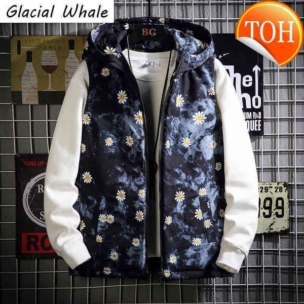 men glacialwhale vest new jacket winter warm daisy printed sleeveless male casual waistcoat oversized, Black
men glacialwhale vest new jacket winter warm daisy printed sleeveless male casual waistcoat oversized, Black