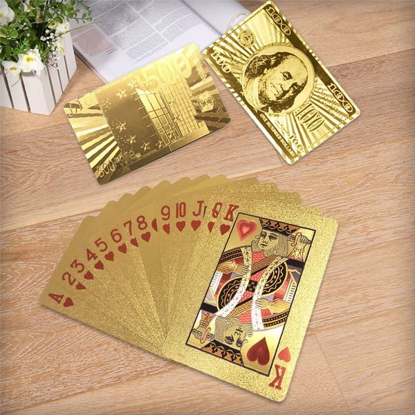 golden playing cards set waterproof plastic pvc black color poker cards sets magic tricks poker creative box-packed slae#38
golden playing cards set waterproof plastic pvc black color poker cards sets magic tricks poker creative box-packed slae#38