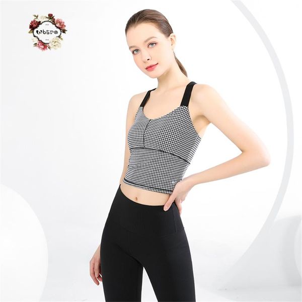 yoga outfit wbtro women's plaid sport bra vintage push up cross-over strap on back deportivo mujer bras for fitness
yoga outfit wbtro women's plaid sport bra vintage push up cross-over strap on back deportivo mujer bras for fitness