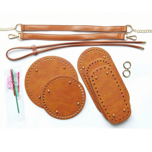 bag parts & accessories 5pcs fashion woven bucket diy hand wrapped flat u leather material brown belt tools full set of bottom strap, Black
bag parts & accessories 5pcs fashion woven bucket diy hand wrapped flat u leather material brown belt tools full set of bottom strap, Black