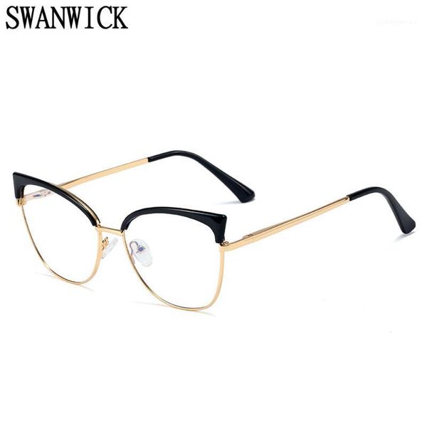 swanwick cat eye blue light blocking glasses women metal spectacle frames optical female black red fashion european selling sunglasses, White;black
swanwick cat eye blue light blocking glasses women metal spectacle frames optical female black red fashion european selling sunglasses, White;black
