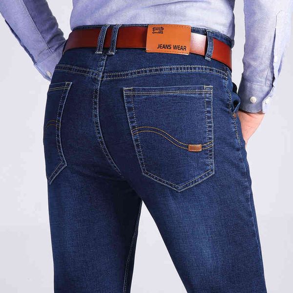 jean classic men's straight-line denim 2021 brands comfortable cotton drawing business skinny jeans, Blue
jean classic men's straight-line denim 2021 brands comfortable cotton drawing business skinny jeans, Blue