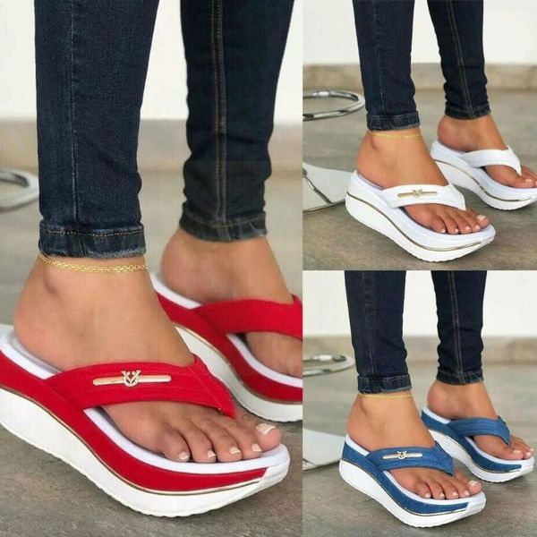 slippers flip flops ladies platform big size wedge simple high fashion bottom casual thick summer 2021 women, Black
slippers flip flops ladies platform big size wedge simple high fashion bottom casual thick summer 2021 women, Black
