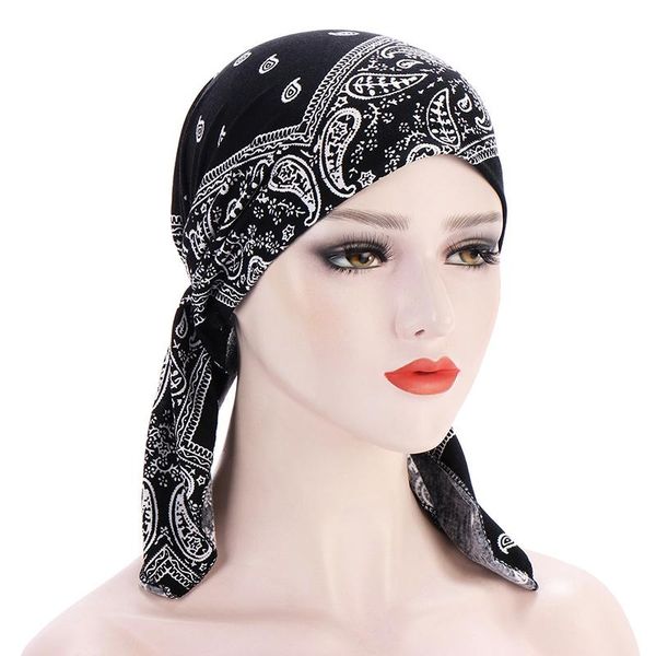 scarves curved cashew print turban cap muslim women's hijabs stretch cotton inner islamic head wear soft chemotherapy hat, Blue;gray
scarves curved cashew print turban cap muslim women's hijabs stretch cotton inner islamic head wear soft chemotherapy hat, Blue;gray