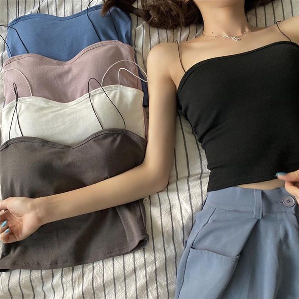fashion summer vest sleeveless women tanks cotton bustier unpadded bandeau bra crop seamless bralette tees, White
fashion summer vest sleeveless women tanks cotton bustier unpadded bandeau bra crop seamless bralette tees, White