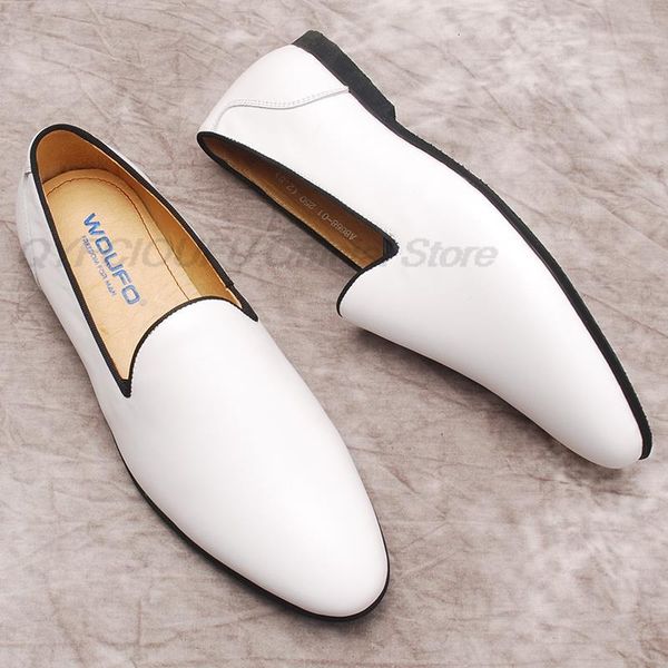 dress shoes luxury fashion genuine leather men loafer black white mens casual slip on wingtip wedding party footwear lbjj 6whi
dress shoes luxury fashion genuine leather men loafer black white mens casual slip on wingtip wedding party footwear lbjj 6whi