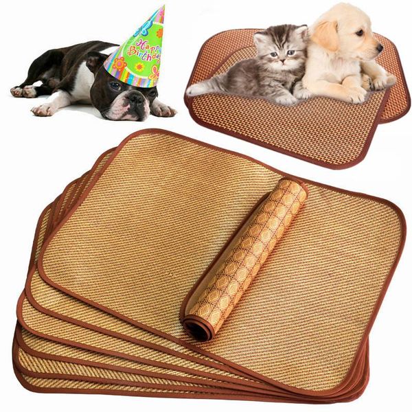 kennels & pens pet summer cooling mats ice rattan pad washable breathable floor mat puppy mattress for small medium large dogs cat supplies
kennels & pens pet summer cooling mats ice rattan pad washable breathable floor mat puppy mattress for small medium large dogs cat supplies