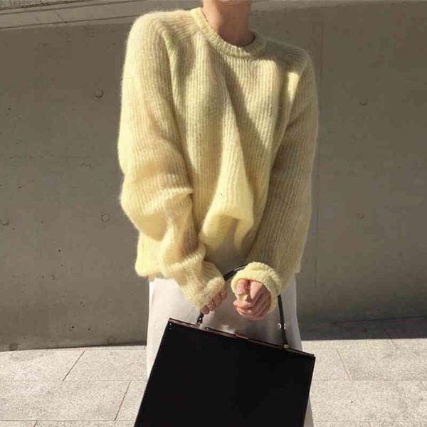 women's sweaters colorfaith autumn winter women pullovers minimalist elegant knitted korean casual oversize lady jumpers sw8024 z6cw, White;black
women's sweaters colorfaith autumn winter women pullovers minimalist elegant knitted korean casual oversize lady jumpers sw8024 z6cw, White;black