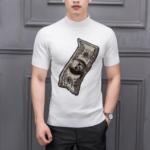 casual pullover sweaters knitted cotton black and white for men autumn winter fashion thin designer b13, White;black
casual pullover sweaters knitted cotton black and white for men autumn winter fashion thin designer b13, White;black