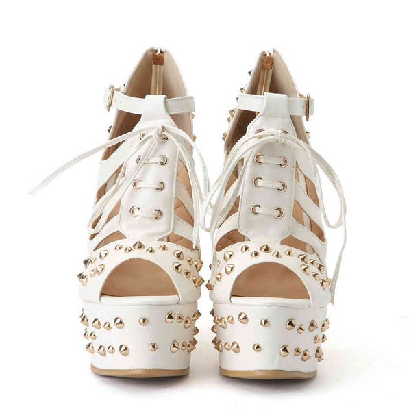 sandals ol'woman platform sandals rivets wedges high heels peep shoes white party ladies and bigger 4-15 d4op, Black
sandals ol'woman platform sandals rivets wedges high heels peep shoes white party ladies and bigger 4-15 d4op, Black