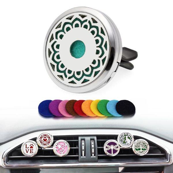 car essential oil vent clip diffuser locket alloy frame stainless steel face and back air freshener
car essential oil vent clip diffuser locket alloy frame stainless steel face and back air freshener