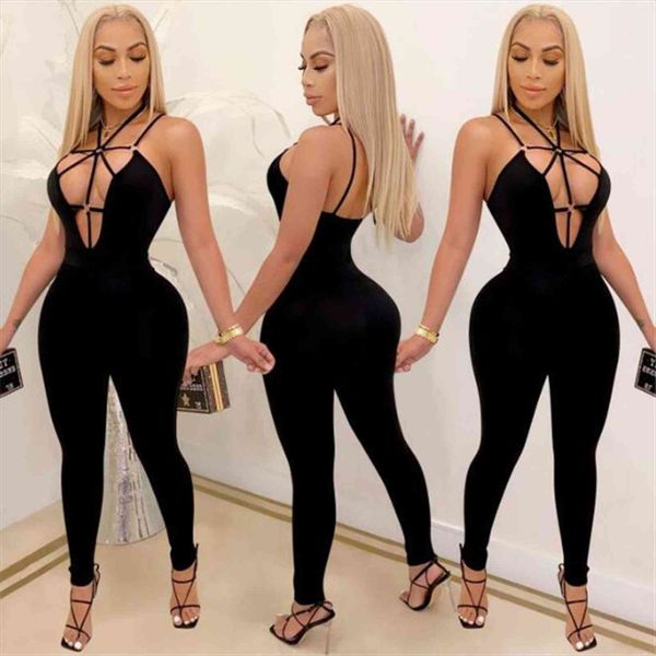 summer sleeveless bodycon bodysuit women jumpsuits playsuit wear hollow halter neck jumpsuit party club, Black;white
summer sleeveless bodycon bodysuit women jumpsuits playsuit wear hollow halter neck jumpsuit party club, Black;white