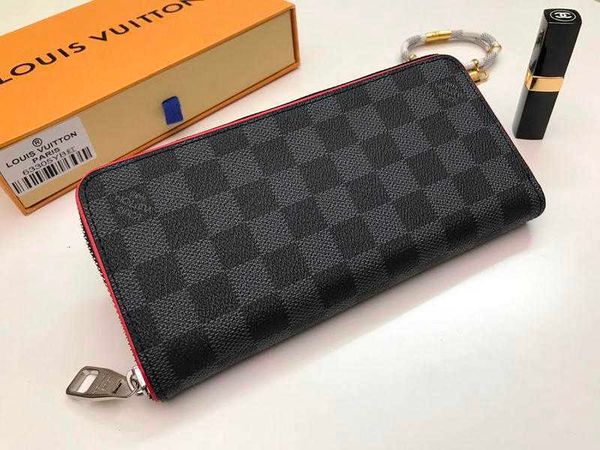 evening brand designer luxury n63305 checkers zipper key wallet men leather long wallet chain wallets compact purse clutches, Black;red
evening brand designer luxury n63305 checkers zipper key wallet men leather long wallet chain wallets compact purse clutches, Black;red