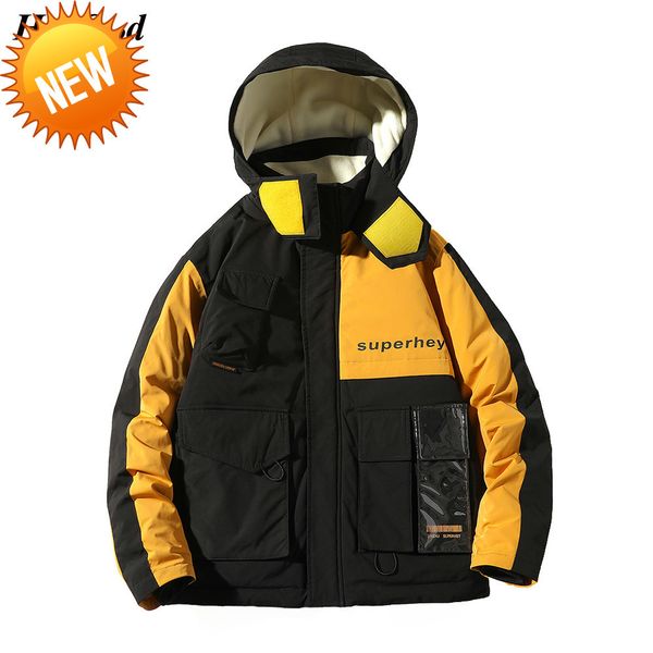 halacood brand sell new fashion plus size male coat men's winter down jacket windproof warm hooded, Black
halacood brand sell new fashion plus size male coat men's winter down jacket windproof warm hooded, Black