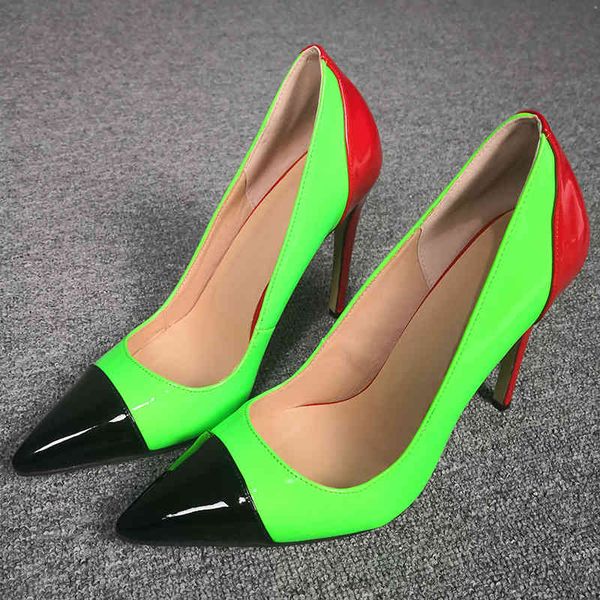 sandals multi color pointed toe patent leather women pumps fashion office shoes 45 high heels party wedding onco, Black
sandals multi color pointed toe patent leather women pumps fashion office shoes 45 high heels party wedding onco, Black