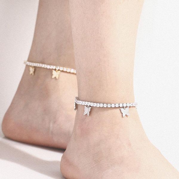 anklets women iced out ankle bracelets butterfly charm 4mm cubic zirconia tennis chain anklet gift for girl beach hip hop feet jewelry, Red;blue
anklets women iced out ankle bracelets butterfly charm 4mm cubic zirconia tennis chain anklet gift for girl beach hip hop feet jewelry, Red;blue