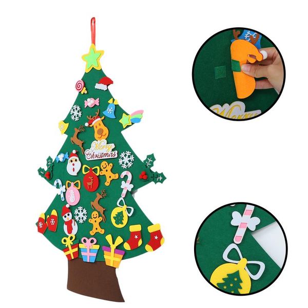 christmas decorations 1 set children diy felt tree pendant lovely cartoon xmas 
christmas decorations 1 set children diy felt tree pendant lovely cartoon xmas