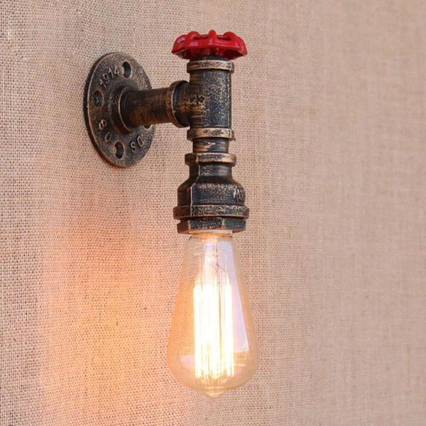 wall lamp steam punk loft industrial iron rust water pipe retro lamps vintage e27 led sconce lights for living room bedroom bar
wall lamp steam punk loft industrial iron rust water pipe retro lamps vintage e27 led sconce lights for living room bedroom bar