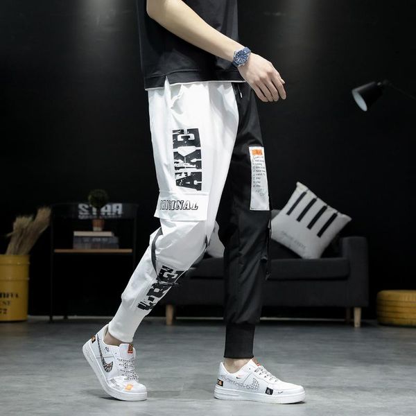 men's pants autumn cargo casual woman harem pencil korean loose ankle-length oversize fashion male trousers, Black
men's pants autumn cargo casual woman harem pencil korean loose ankle-length oversize fashion male trousers, Black