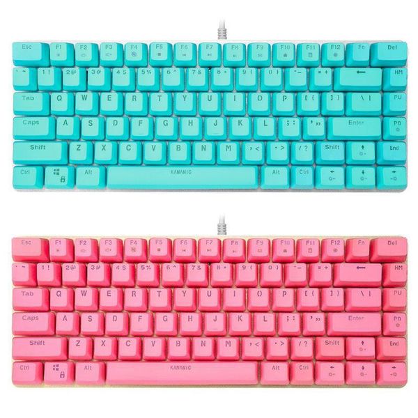 white backlight mechanical keyboard blue switch pbt 82 keys wired usb keyboards
white backlight mechanical keyboard blue switch pbt 82 keys wired usb keyboards