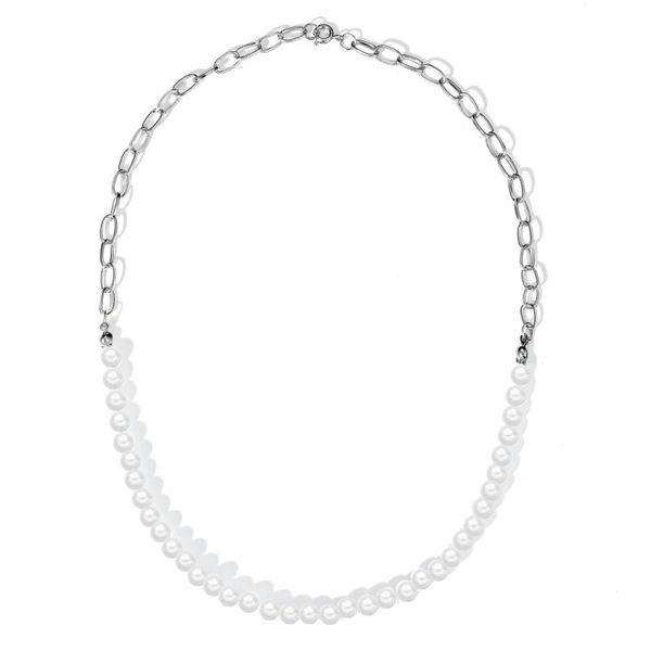 chokers vintage pearl metal ring necklace choker jewelry for women girls clavicle round bead chain wedding brithday gift 2021, Golden;silver
chokers vintage pearl metal ring necklace choker jewelry for women girls clavicle round bead chain wedding brithday gift 2021, Golden;silver
