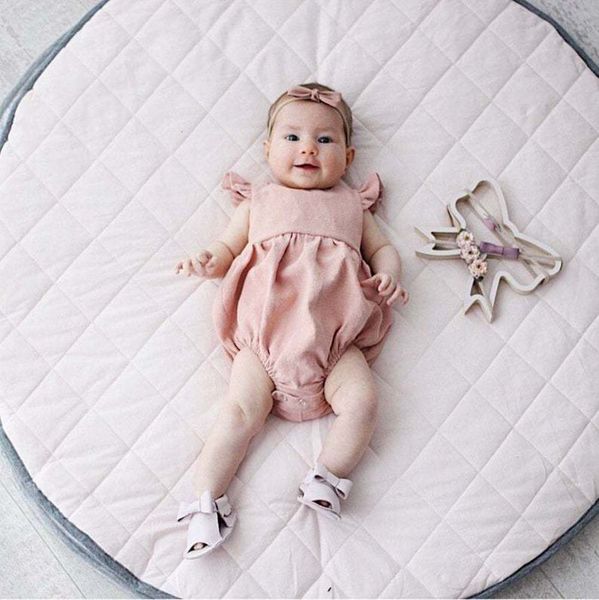 summer cotton and hemp flying sleeve one-piece clothes pure color born climbing baby bags fart pajamas, White
summer cotton and hemp flying sleeve one-piece clothes pure color born climbing baby bags fart pajamas, White