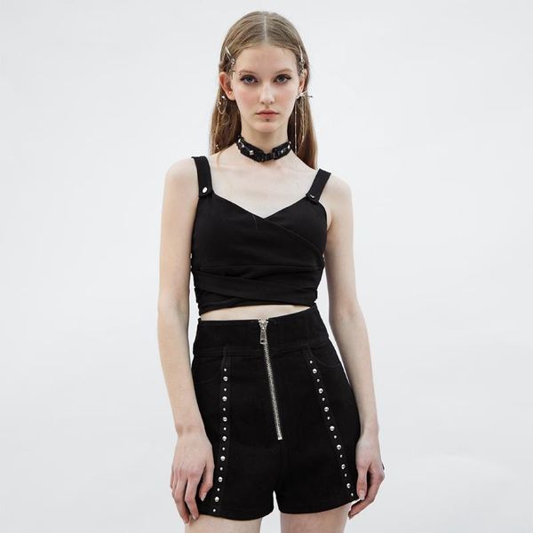 women's tanks & camis punkrave women gothic v-neck strap short sling vest "mystery story" series slim lace-up waist cotton el, White
women's tanks & camis punkrave women gothic v-neck strap short sling vest "mystery story" series slim lace-up waist cotton el, White