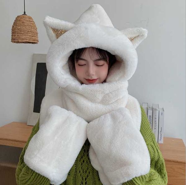 hats, scarves & gloves sets white cartoon cat korean plush bomber hats fur hat scarf 3in1 set wraps furry cap head warmer outdoor earflap gi, Blue;gray
hats, scarves & gloves sets white cartoon cat korean plush bomber hats fur hat scarf 3in1 set wraps furry cap head warmer outdoor earflap gi, Blue;gray