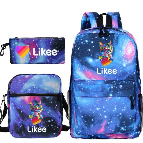 backpack likee video 3pcs set student zipper knapsack girls pink schoolbag russia style rucksack live school bags mochila
backpack likee video 3pcs set student zipper knapsack girls pink schoolbag russia style rucksack live school bags mochila