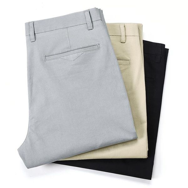 men's pants 2021 cotton straight loose casual trousers large size fashion business suit, Black
men's pants 2021 cotton straight loose casual trousers large size fashion business suit, Black