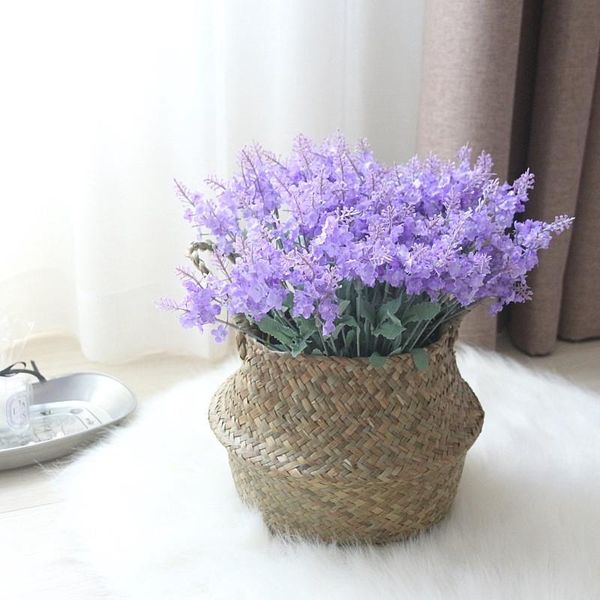 5pcs 10 heads/bouquet romantic artificial flower purple lavender bouquet with green leaves for wedding party decorations decorative flowers
5pcs 10 heads/bouquet romantic artificial flower purple lavender bouquet with green leaves for wedding party decorations decorative flowers